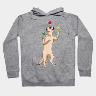 Meerkat Juggler Juggle Hoodie